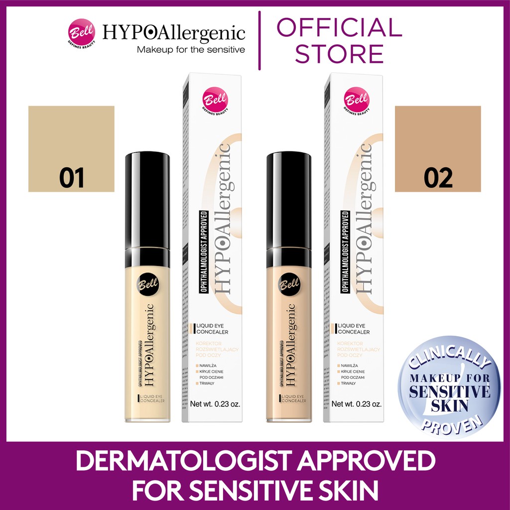 bell hypoallergenic lightening concealer
