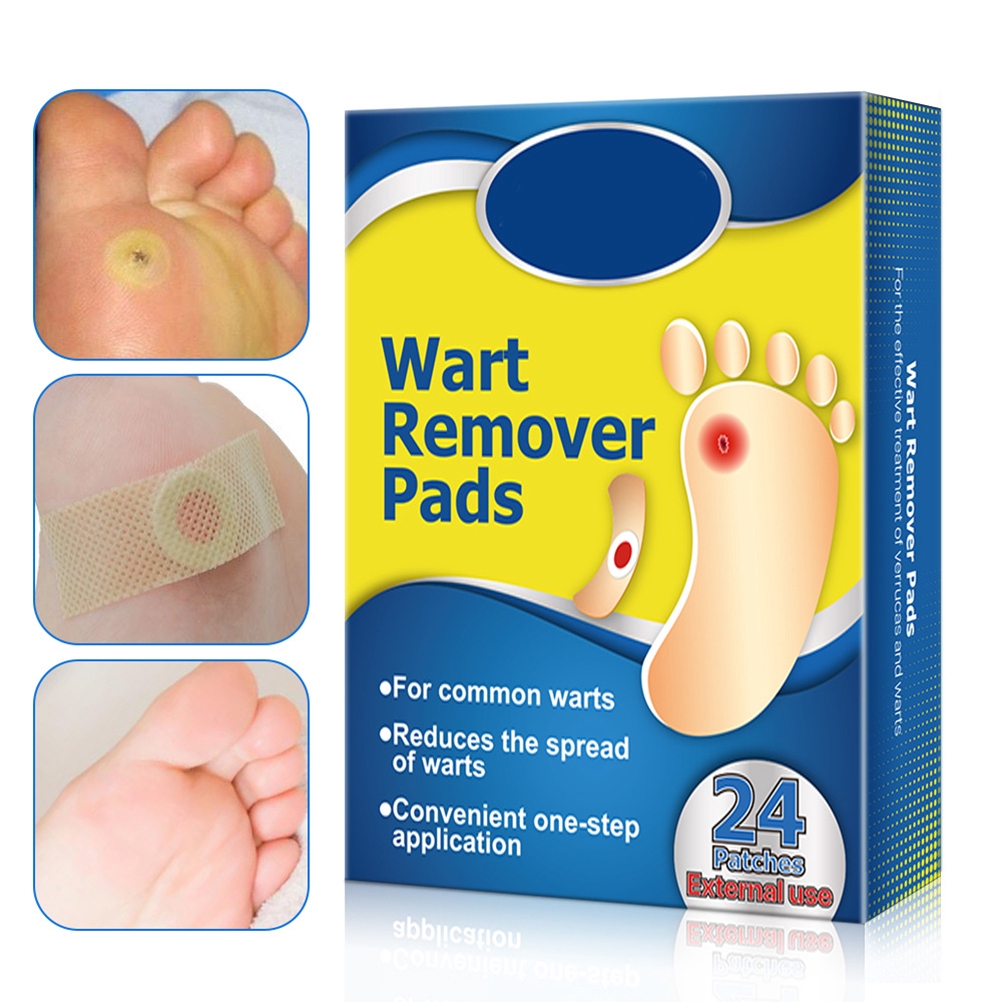 Wart Remover Wart Removal Plasters Pad Foot Warts Removal Anti Warts Pads Shopee Singapore