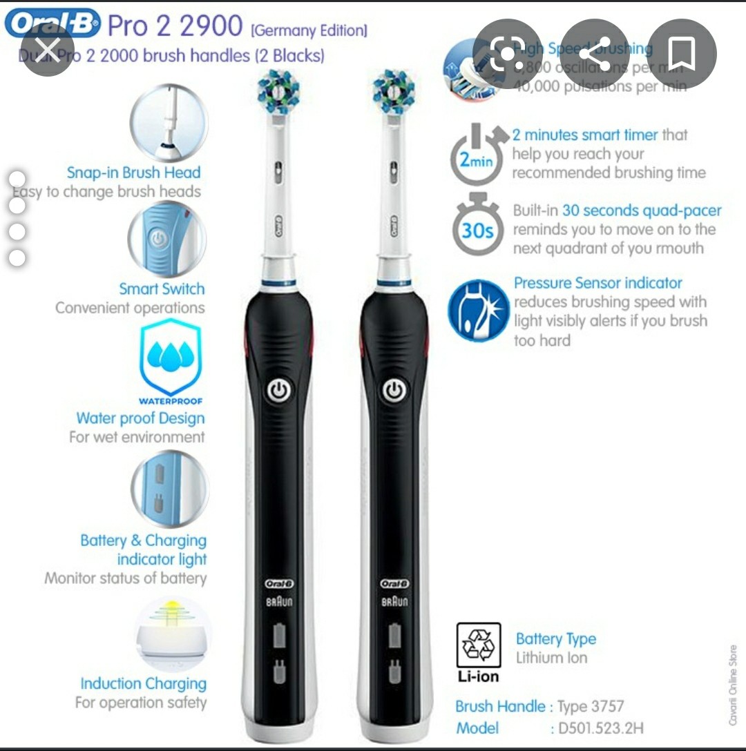pro 2 2900 oral b