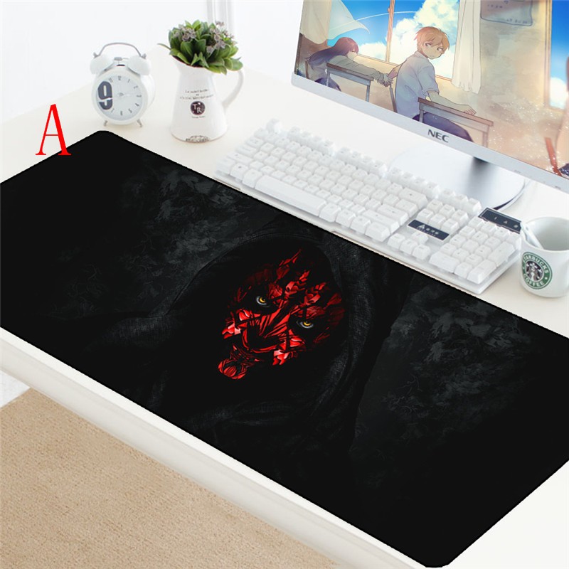 Star Wars Mouse Pad Mat Large Gaming Mousepad Natural Rubber