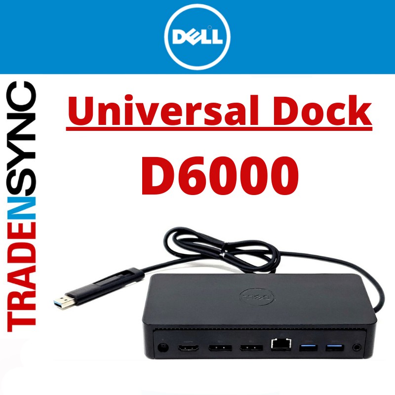 Dell - D6000 Universal Dock Docking Station With 130W Adapter | Shopee  Singapore