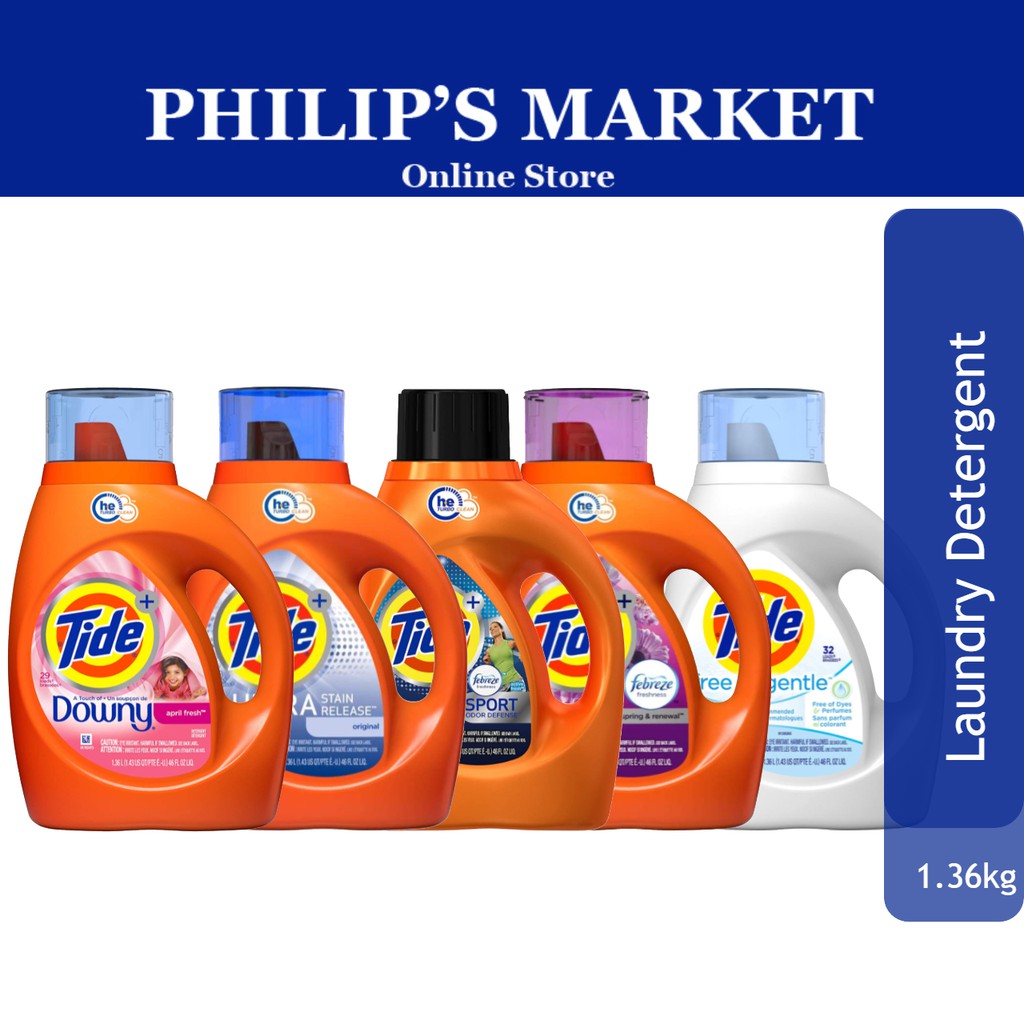 Tide Laundry Detergent 1.36L Shopee Singapore