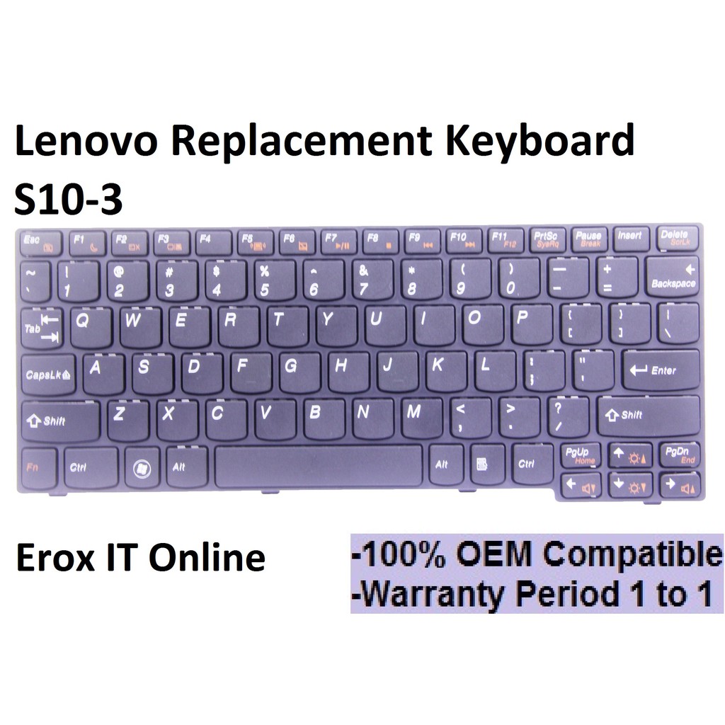 Lenovo S10 3 S10 3s S10 3t S100 M13 S5 U160 U165 S110 Keyboard Lenovo S10 3 Keyboard Black Shopee Singapore