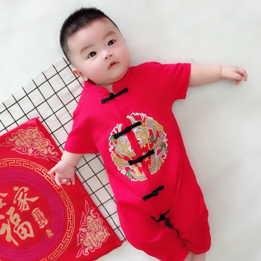 newborn chinese new year outfit