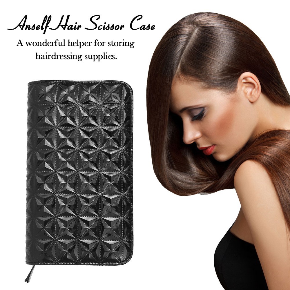 Hair Scissor Case Hairdressing Bag Barber Salon Pouch Holder For