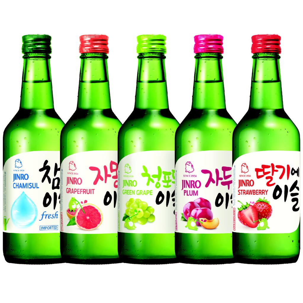 Bundle: 2 bottles Jinro Soju and Free Jinro Smartphone Holder ...