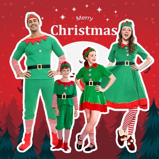 Ready Stock Christmas Elf Costume For Kids Santa Claus Cosplay Boys Girls Christmas Costume New Year Party Outfit Gifts Shopee Singapore - roblox elf outfits
