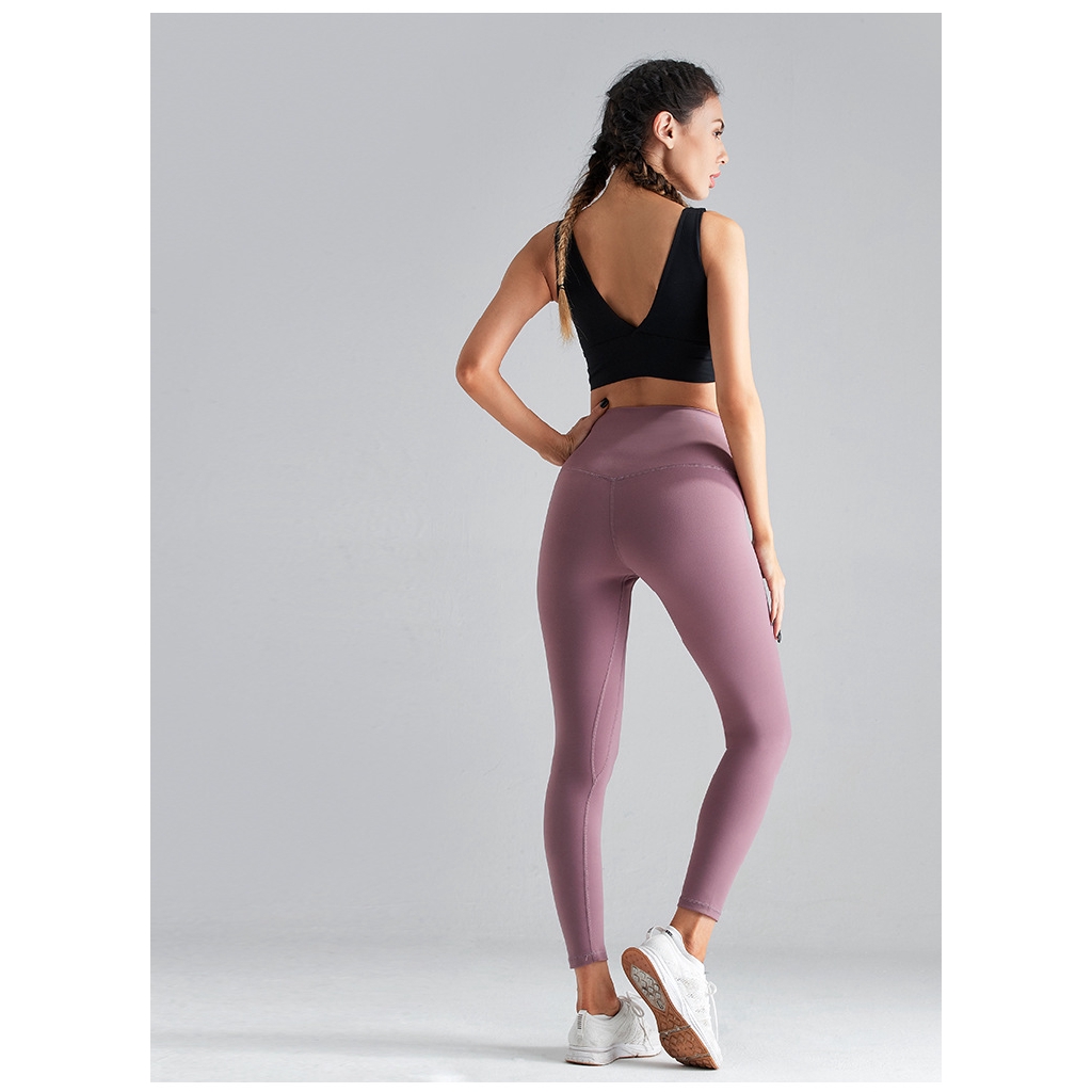 yoga tights with feet