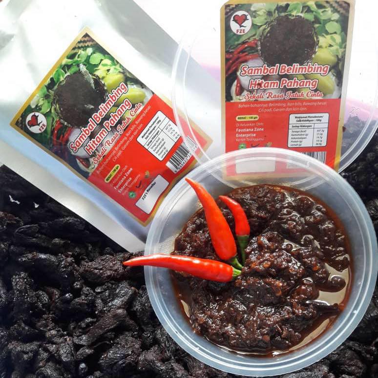 Sambal Hitam Belimbing Pahang Ready To Eat Sellersportlight Shopee Singapore