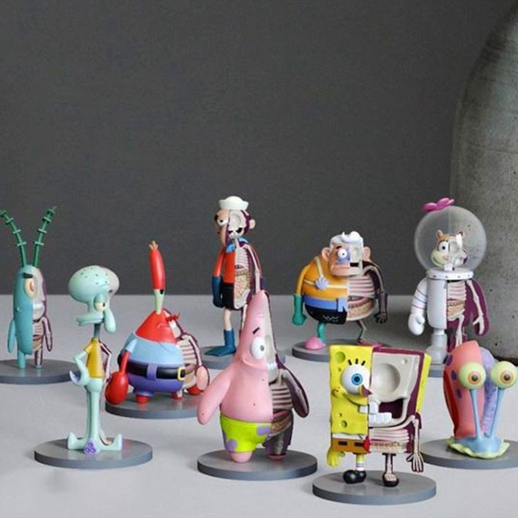 spongebob skeleton toy