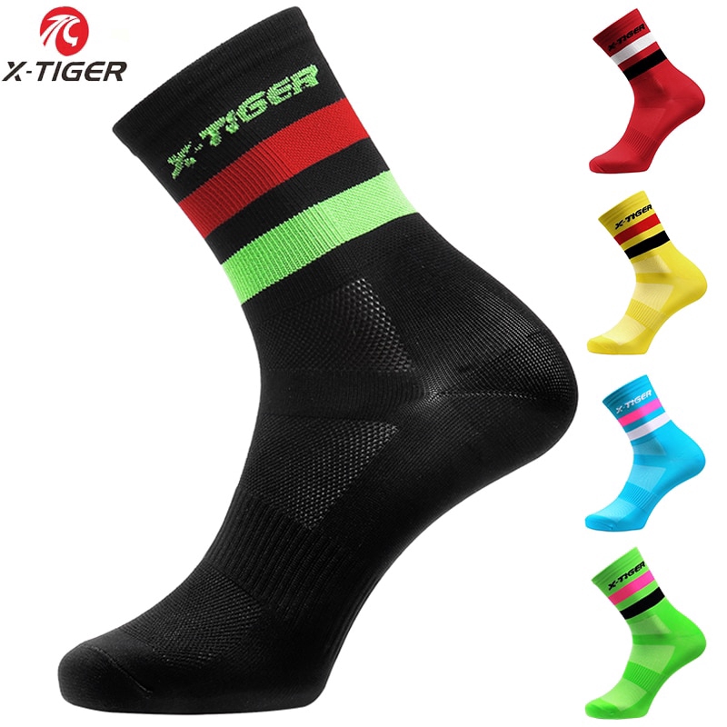 XTIGER Cycling Socks Men Women Road Bicycle Socks Outdoor Brand Racing