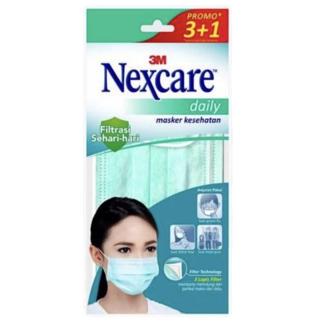 3m Nexcare Surgical Mask 3 1 Shopee Singapore.