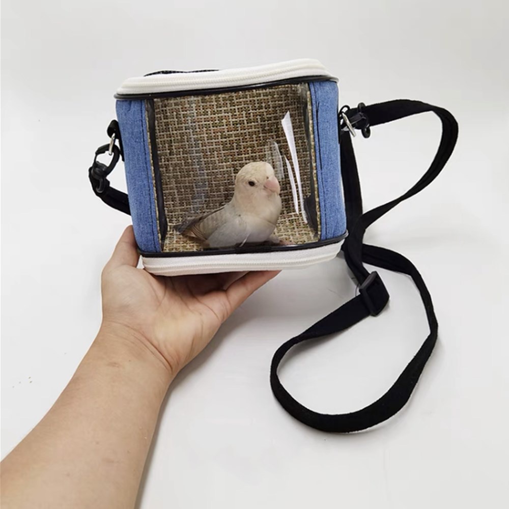 生まれのブランドで インコ 小鳥 バード トラベルキャリアー Blue Mars Bird Carrier, Travel Cage  PortableBreathableLightweight Pets Birds Samll munozmarchesi.ar