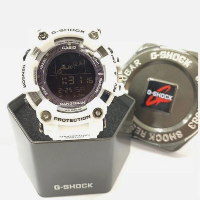 g shock rangeman white