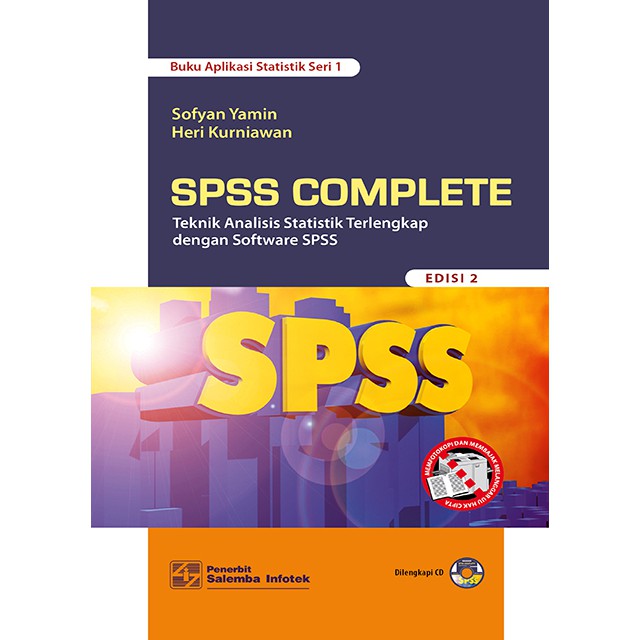 Spss Complete Complete Statistical Analysis Technique With Spss Software Issue 2 Sofyan Yamin Shopee Singapore