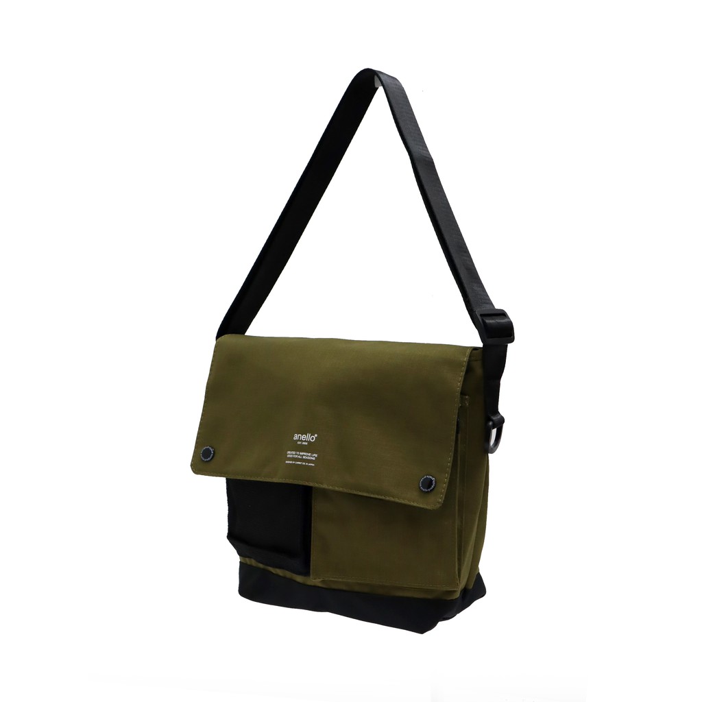 anello 10 pocket shoulder bag