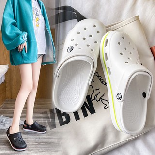 Image of ✨READY STOCK✨crocs crocs New Style Korean Women Sandals and Slippers Casual Soft Bottom Shoes Men's Fashion Non-slip Beach Hole Shoes
