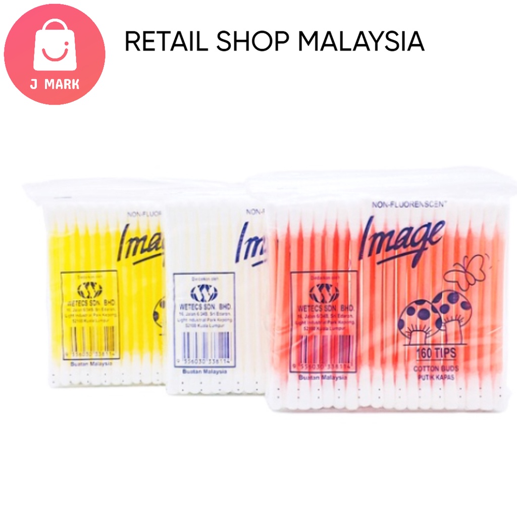 3 in 1 Image Cotton Buds 160 Tips / Putik Kapas Cotton Pud Kapas Korek