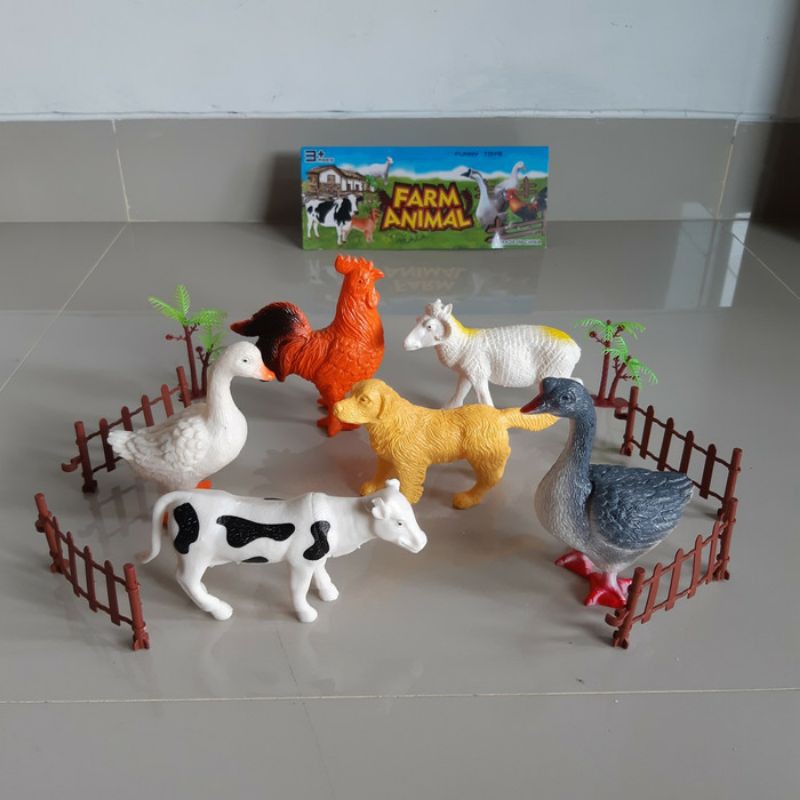 large toy farm animals