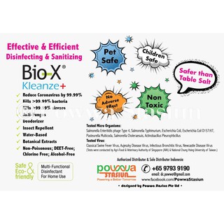 BIO-X KLEANZE Humidifier Solution Package #2