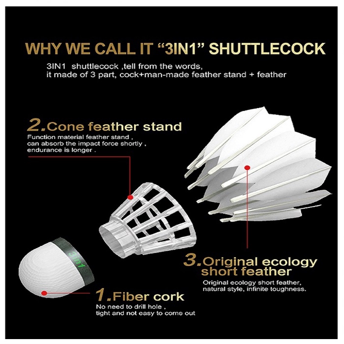 shuttlecock material