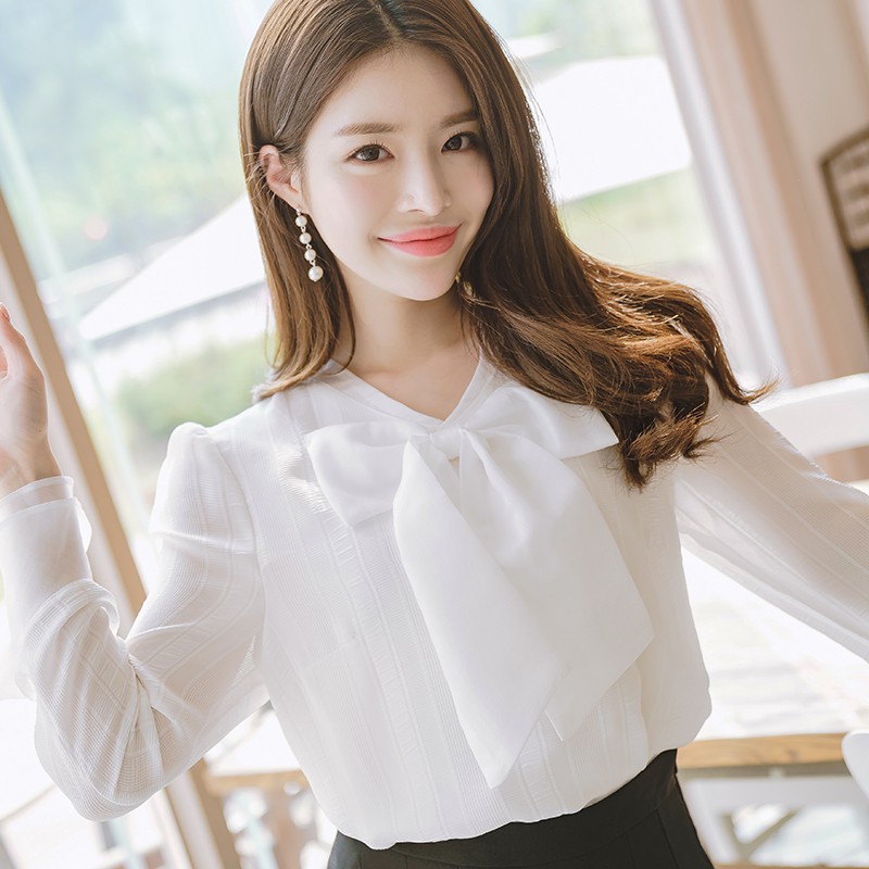 korean chiffon blouse