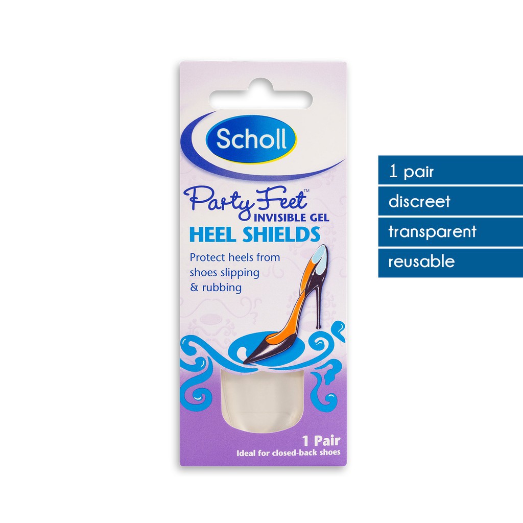 scholl heel shields