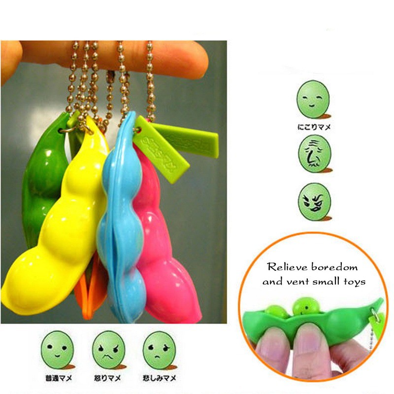 Fidget Toys Edamame Game pop it Squishy Squeeze Peas