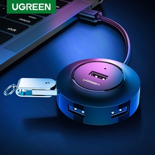 Ugreen USB HUB 4 Port USB  Splitter Switch with Micro USB Charging Port for iMac Computer Laptop Accessories OTG HUB USB