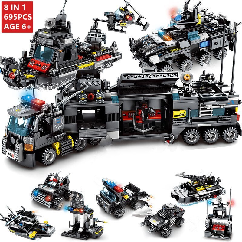 lego city police ship