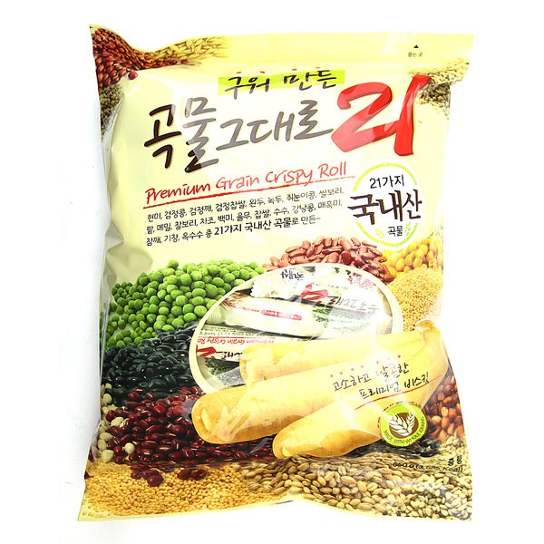 Korean Premium Grain Crispy Roll 21 - 550g / 1100g ...