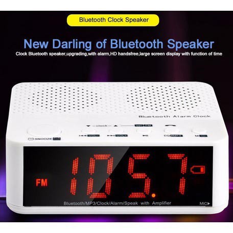 taffware bluetooth alarm clock