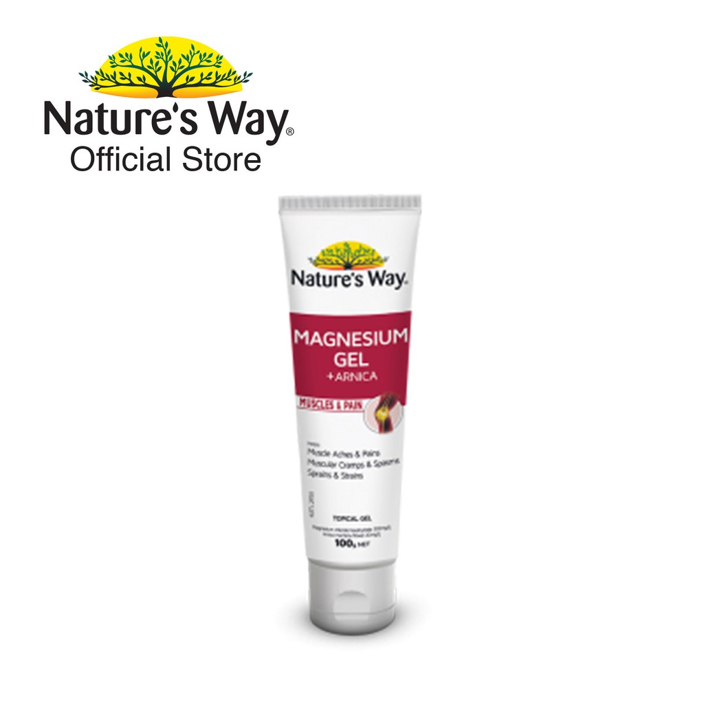 Nature's Way Magnesium Gel + Arnica 100G Shopee Singapore