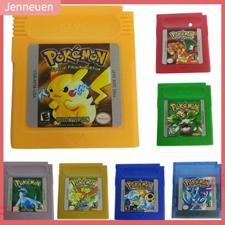 YX_Game Cards Cartridge for Nintendo Pokemon GBC Game Boy Color Version Console