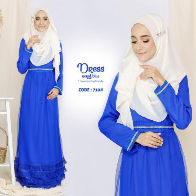 710 Nursing Friendly Dress Exclusive For Raya Shopee Singapore