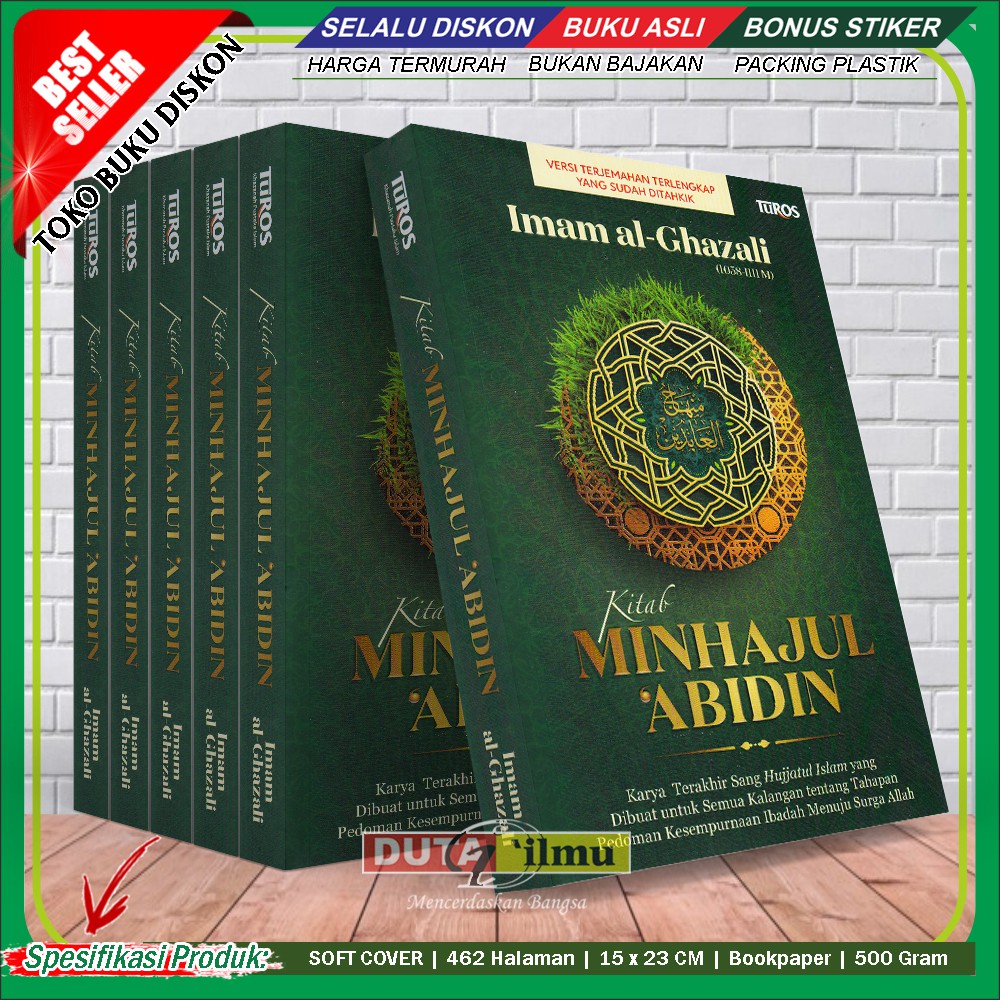 Book Translation Of Minhajul Abidin Imam Ghazali Shopee Singapore