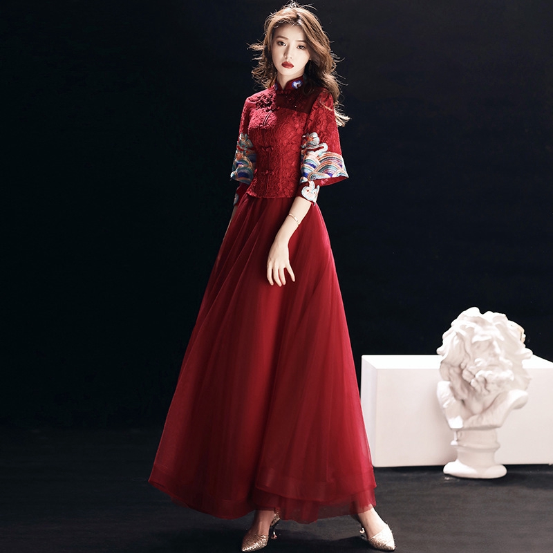 long dress for engagement