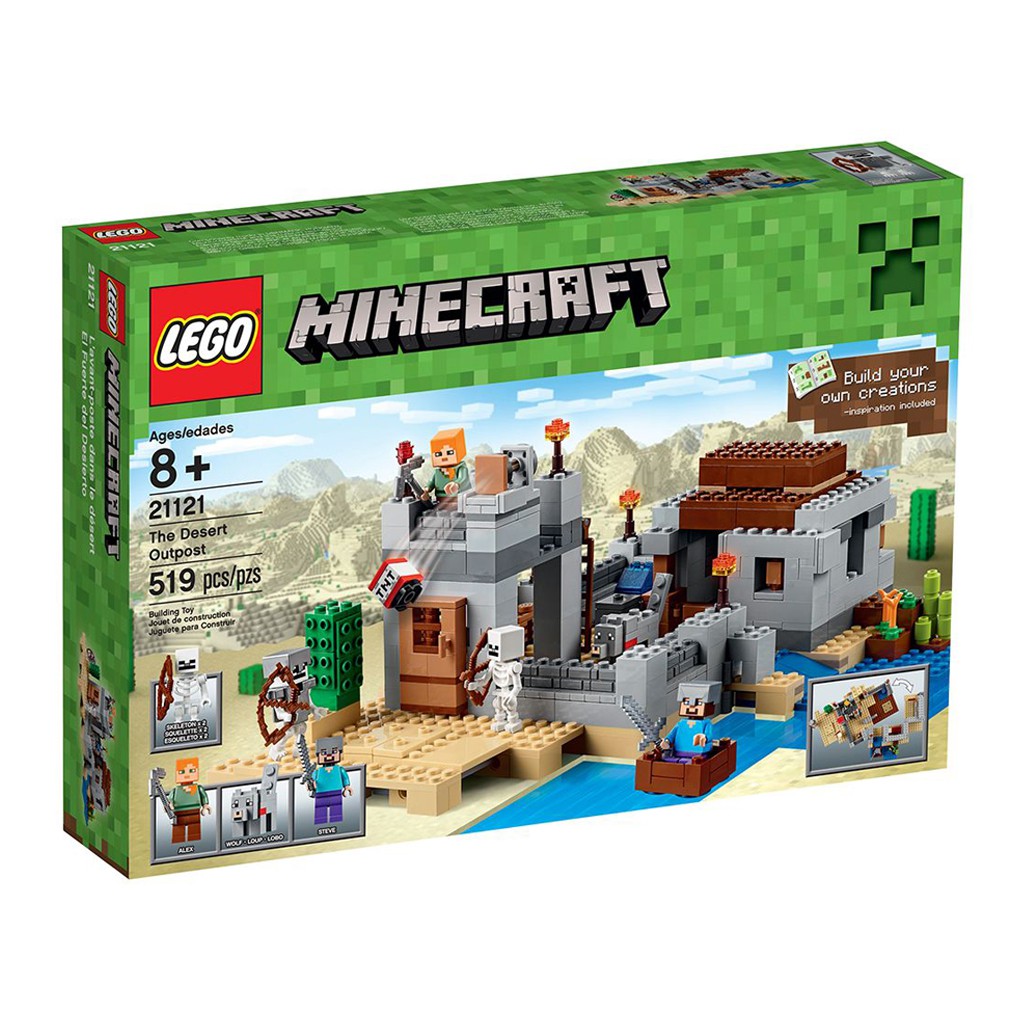 shopee lego minecraft