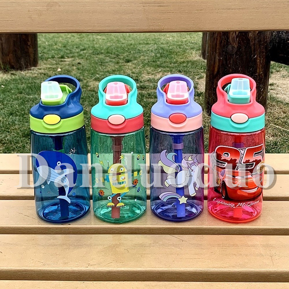 BPA Free Kids Bottle Sipper Straw Kids Boys Girls Drinking Feeding ...