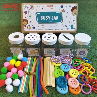 Montessori Toys Busy Jar Fine Motoric Play Sensory Toys