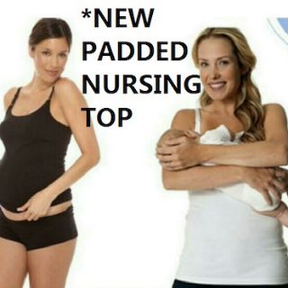 Image of thu nhỏ 🇸🇬 maternity nursing top padded bra top -MATERNITY EXPRESS-MT5 #0