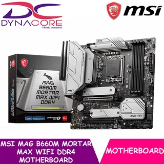 MSI MAG B660M MORTAR MAX WIFI DDR4 MOTHERBOARD | I9 | 4x DDR4 | LGA 1700 | INTEL 12 | 4K,60Hz [MB 8049]