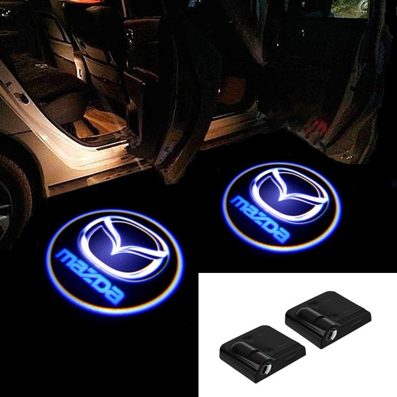 2pcs Wireless Welcome Light Car Door Light Projection Led Logo