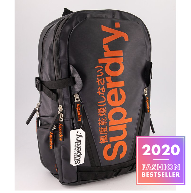 superdry backpack orange