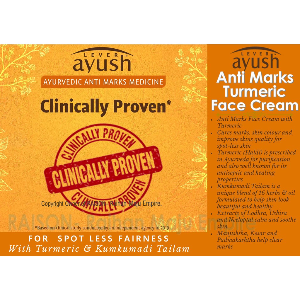 clear complexion turmeric fairness cream