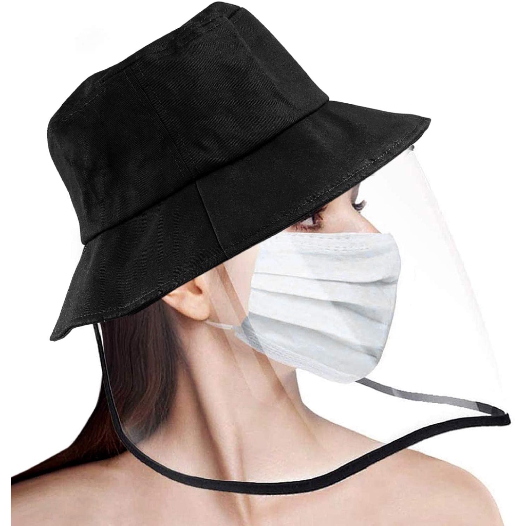 hat face shield