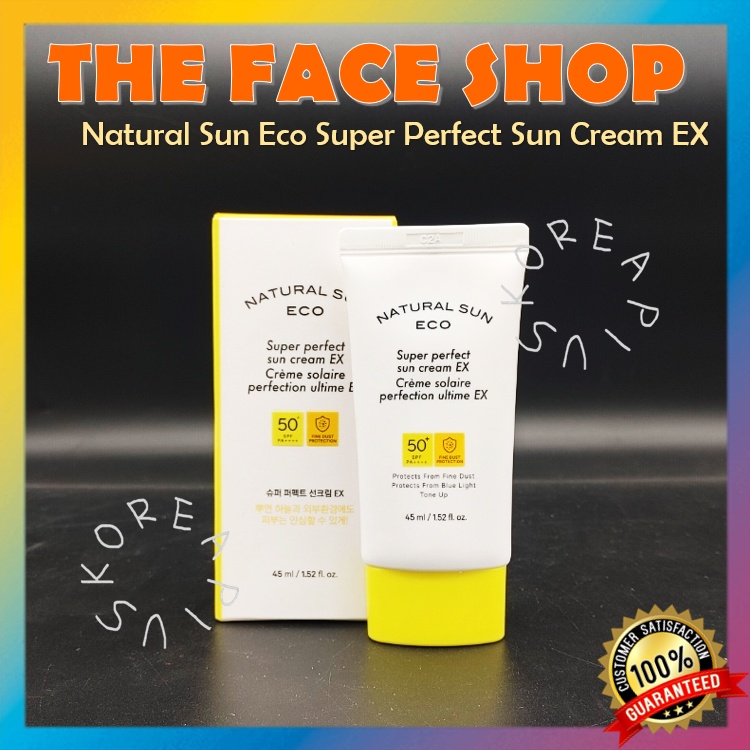 [THE FACE SHOP] Natural Sun Eco Super Perfect Sun Cream EX SPF50+ PA