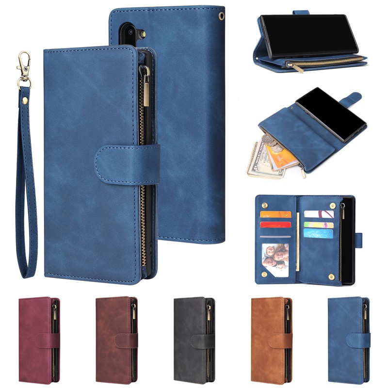 Note 9 Luxury Wallet Casing Samsung Galaxy Note 10 Note 10 Plus Case