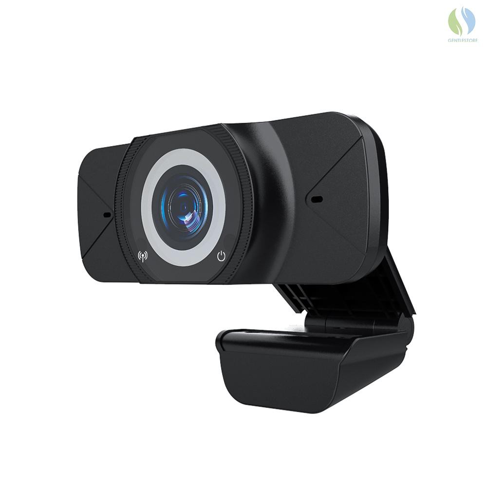 Wide Angle Webcam, Large View Video Conference Camera, Full HD 1080P