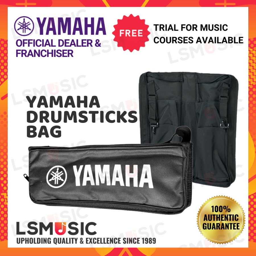Yamaha Drum Stick Bag Cotton Sling Fit 8 Pairs Drumstick Drum Accessories Drumsticks Pouch Shopee Singapore